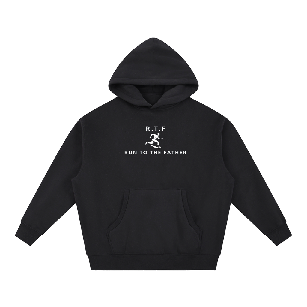 RTF ( Tap-my-back) Black Hoodie