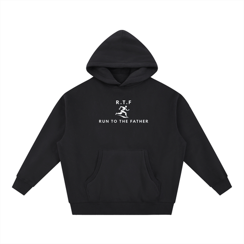RTF ( Tap-my-back) Black Hoodie