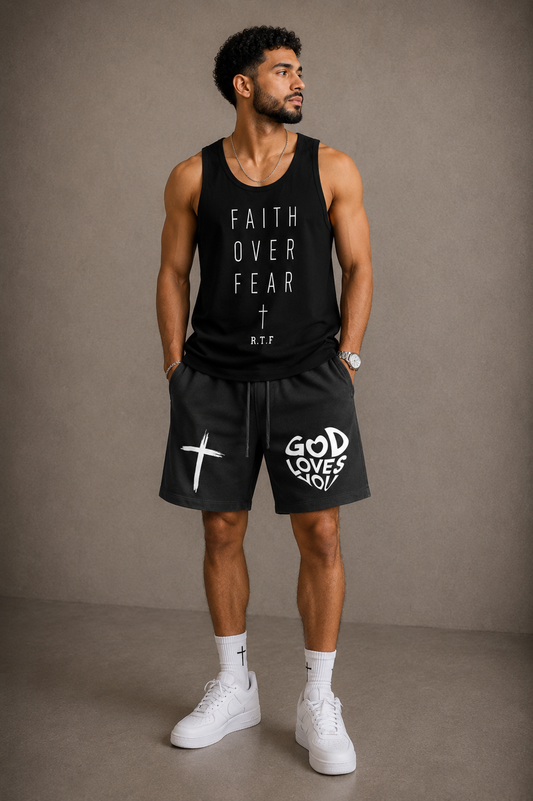 RTF Faith Over Fear Tank Top