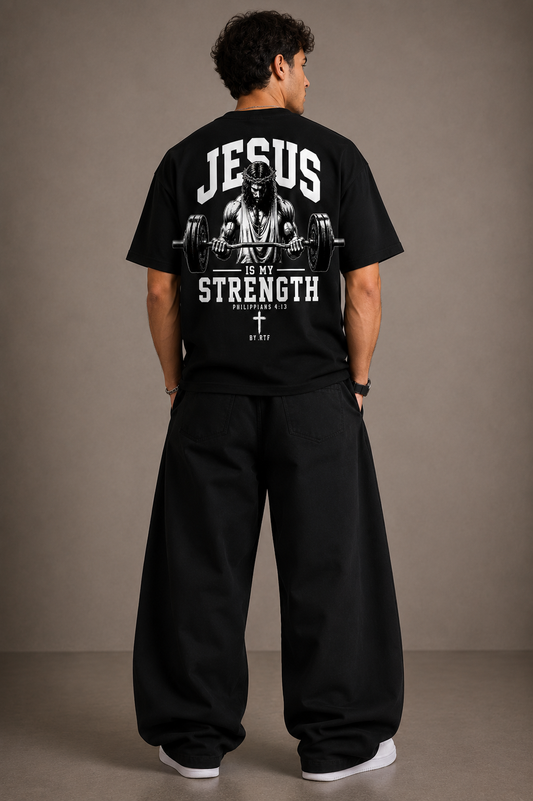 RTF Jesus Strength T-Shirt