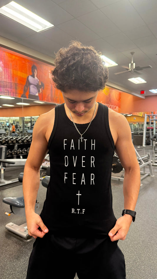 RTF Faith Over Fear Tank Top